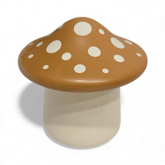 Ceramic Mushroom Butter Pat/storage - Picture 3 of 11